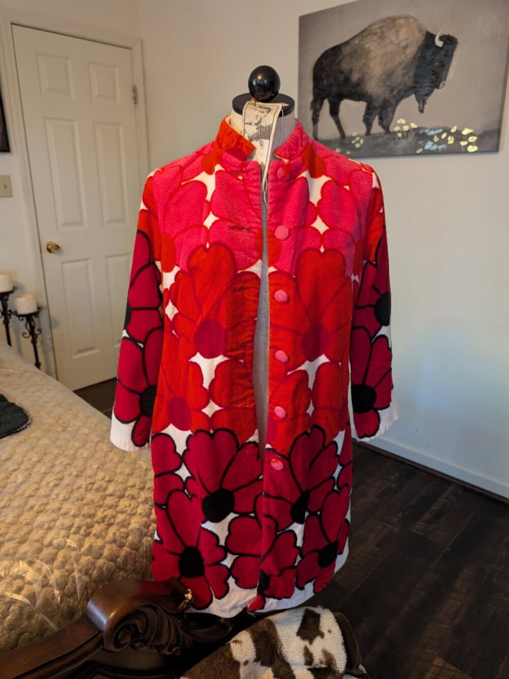 Vintage Florex Floral Cover-up